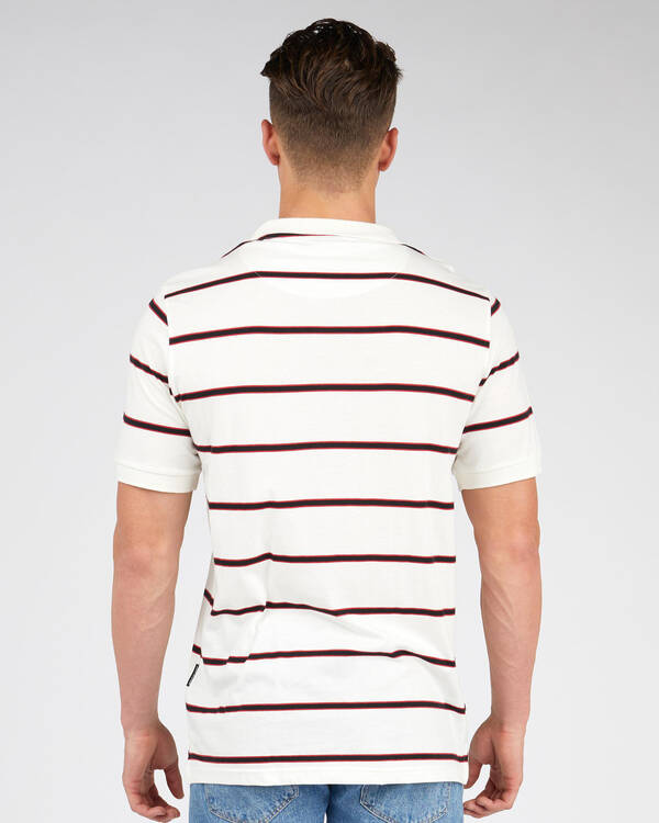 Santa Cruz Wandering Stripe Polo Shirt for Mens