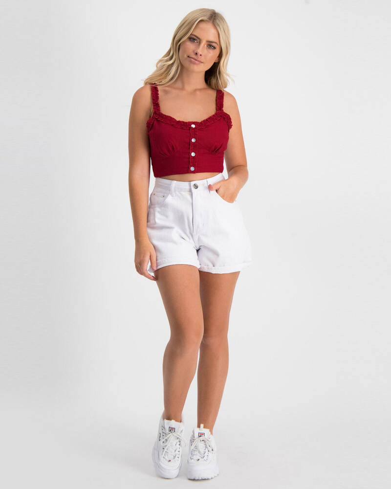 Ava And Ever Ruthy Crop Top for Womens
