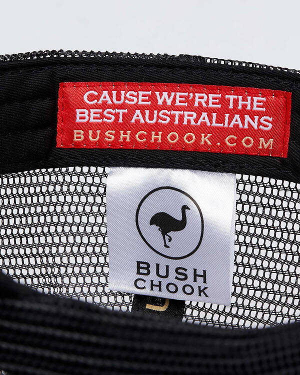 Bush Chook Busk Chook Trucker Cap for Mens