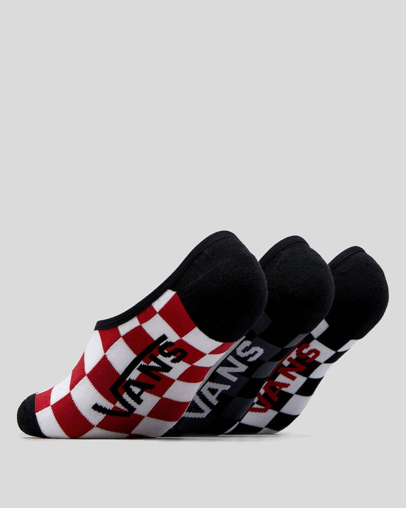 Vans Womens Super No Shows Sock Pack for Womens