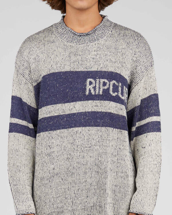 Rip Curl Re-issue Crew Knitted Sweatshirt for Mens