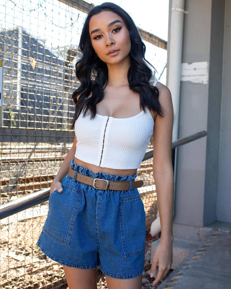 Ava And Ever Pure Rebellion Crop for Womens