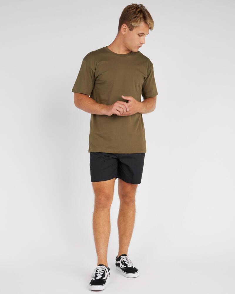 Afends Baywatch Basic Beach Short for Mens