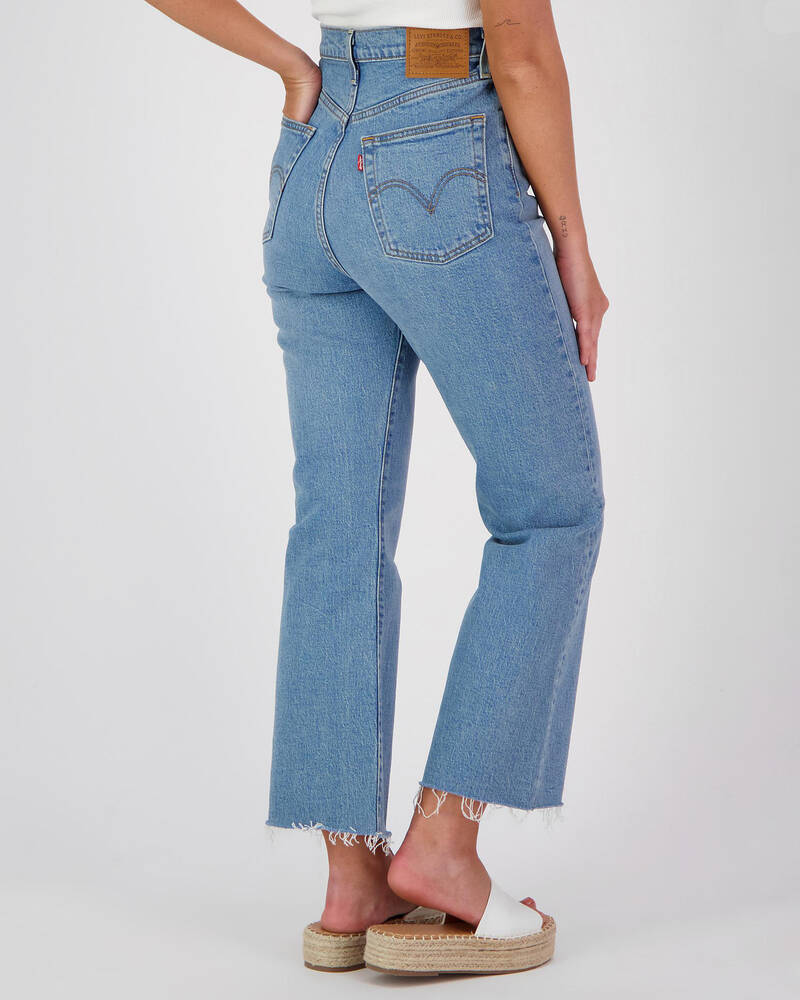 Levi's Ribcage Crop Flare Jeans for Womens