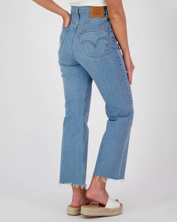 Levi's Ribcage Crop Flare Jeans for Womens