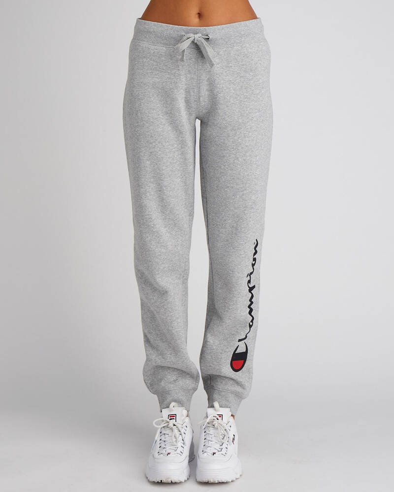 Champion Logo Track Pants for Womens