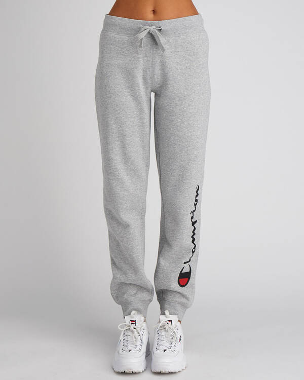 Champion Logo Track Pants for Womens