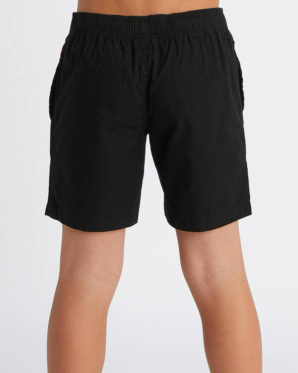 The Mad Hueys Boys Flamin Anchor Elastic Short for Mens