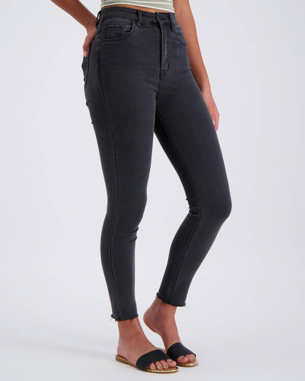 Black Palms The High Skinny Jeans for Womens
