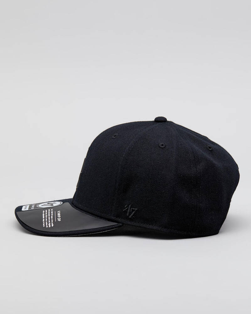 Forty Seven Los Angeles Dodgers Caster Chrome MVP Snapback Cap for Mens