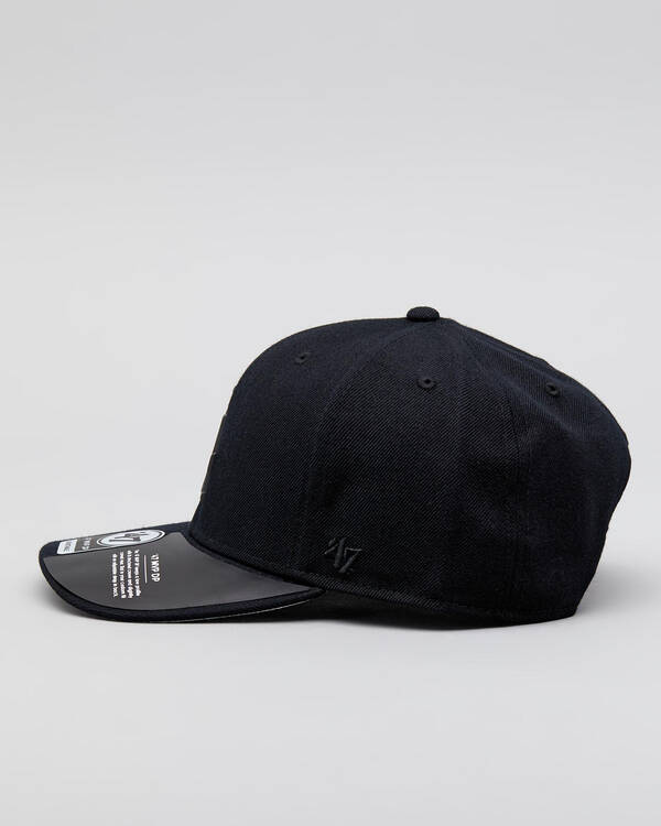 Forty Seven Los Angeles Dodgers Caster Chrome MVP Snapback Cap for Mens