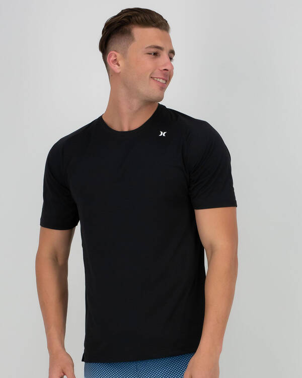 Hurley Quick Dri Rash Vest for Mens