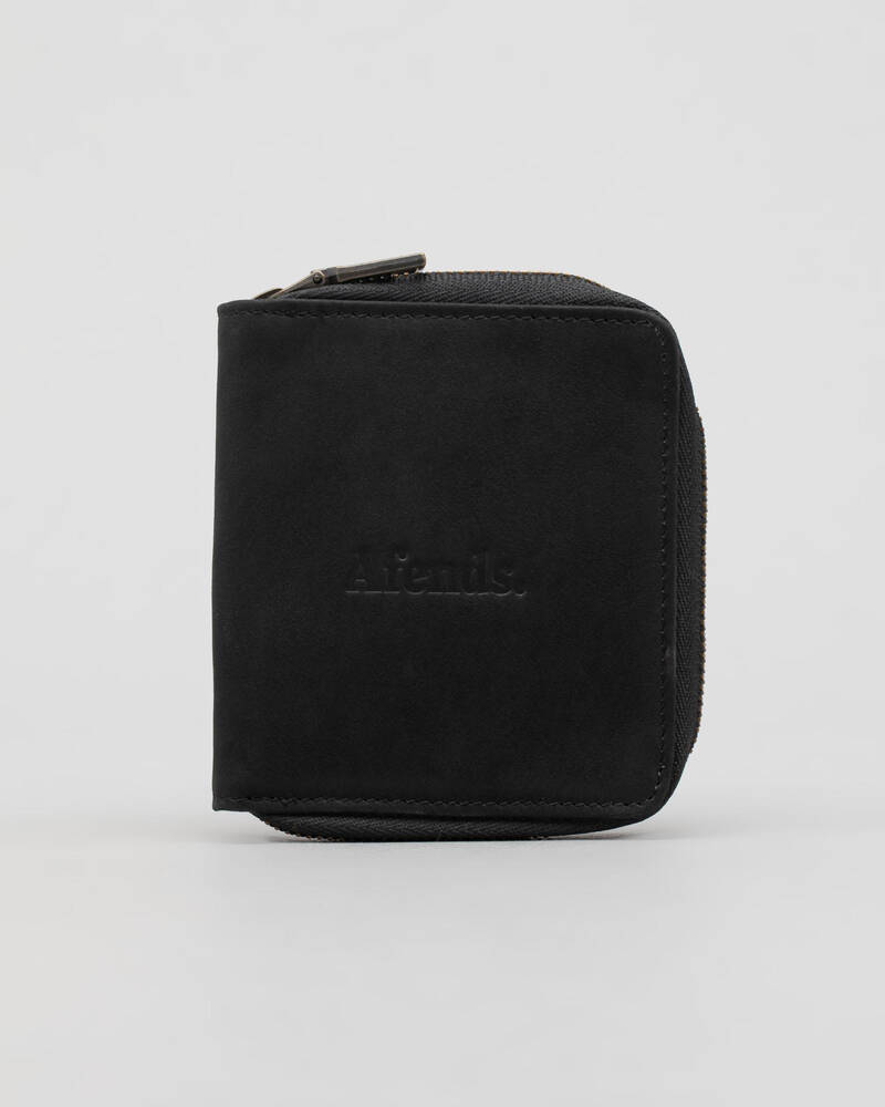 Afends Stash Leather Wallet for Mens