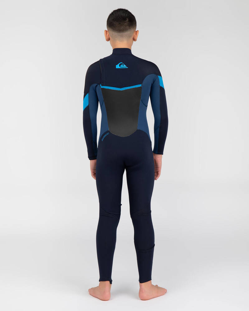 Quiksilver Boys 3/2mm Syncro Streamer Wetsuit for Mens