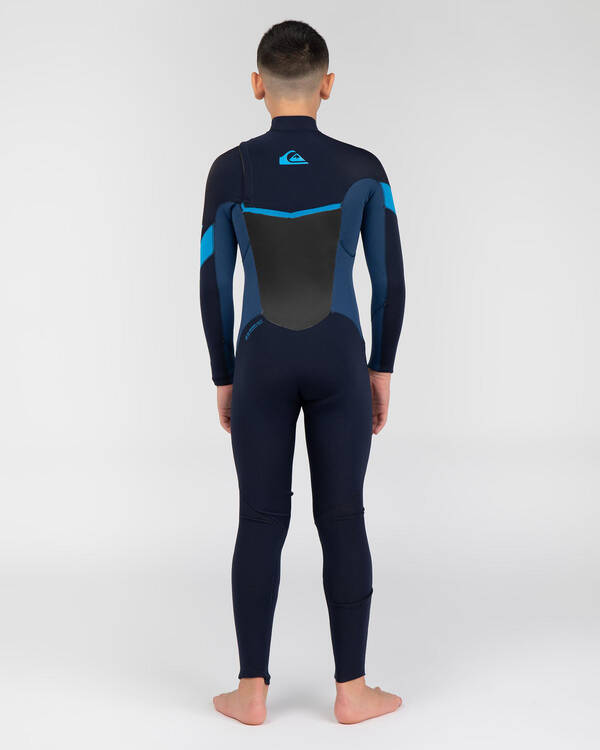 Quiksilver Boys 3/2mm Syncro Streamer Wetsuit for Mens