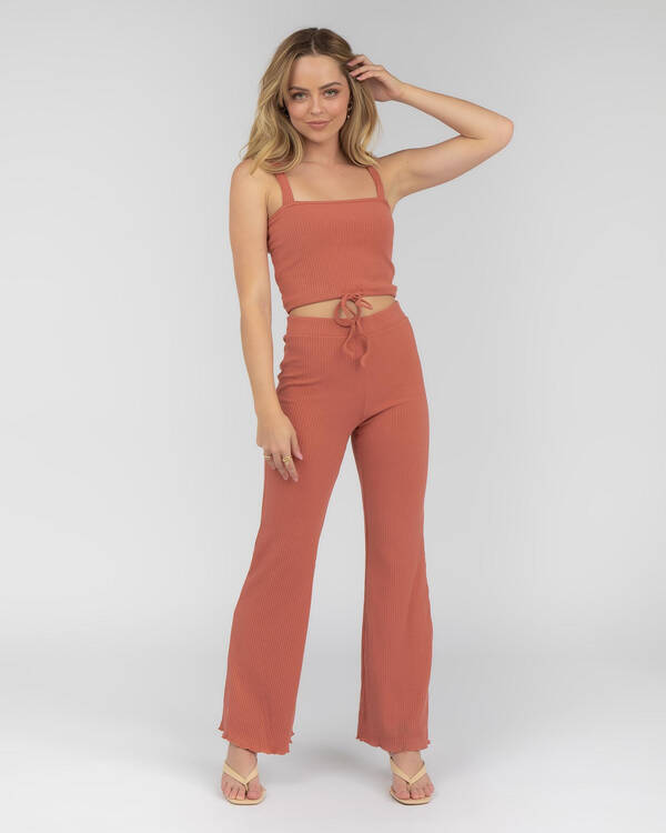 Mint Vanilla Capri Top for Womens