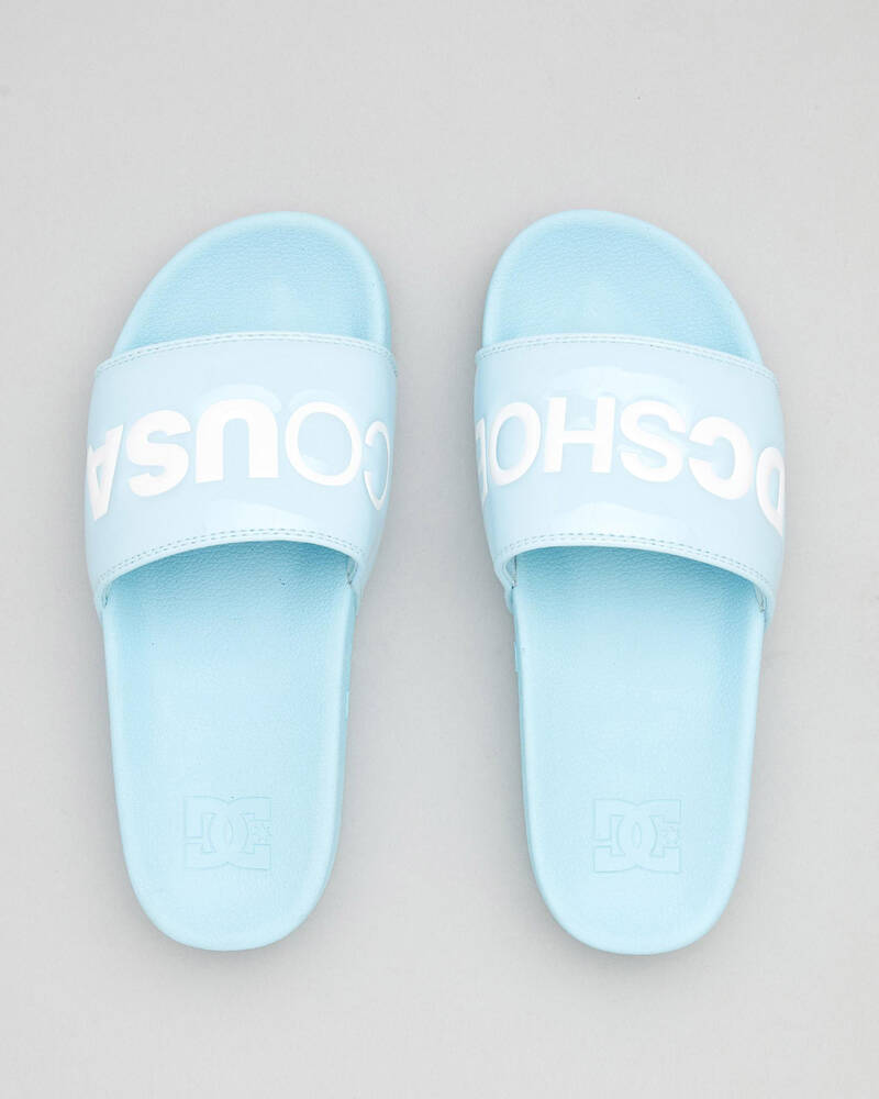 DC Shoes DC Platform Slide Sandals for Womens