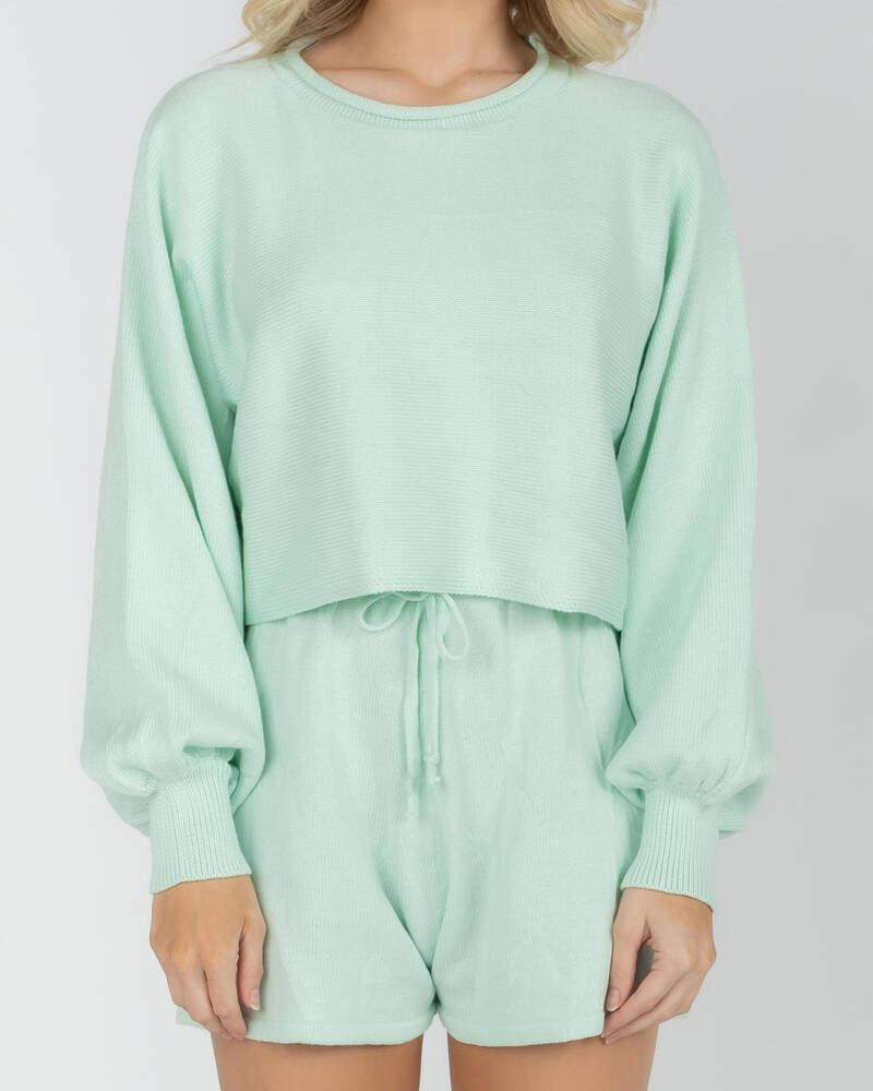 Mint Vanilla Maldives Top for Womens