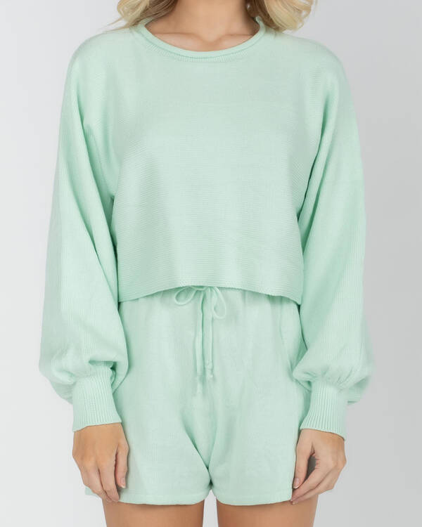 Mint Vanilla Maldives Top for Womens