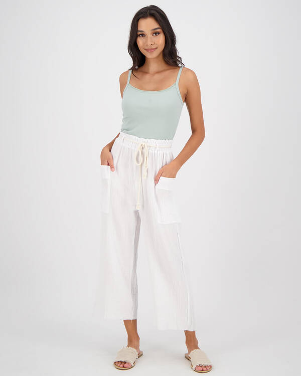 Sassy Hills Fashion Castaway Beach Pants for Womens