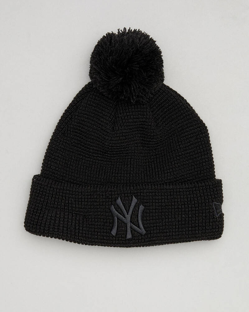 New Era NY Yankees Pom Beanie for Womens