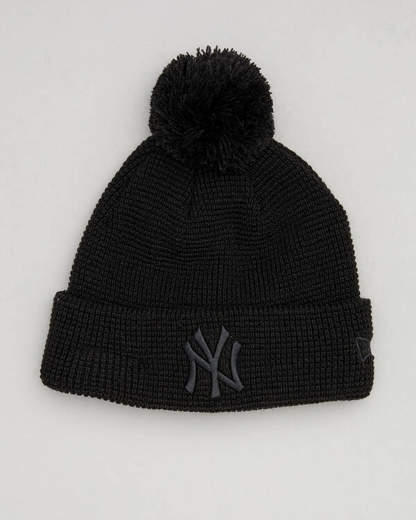 New Era NY Yankees Pom Beanie for Womens