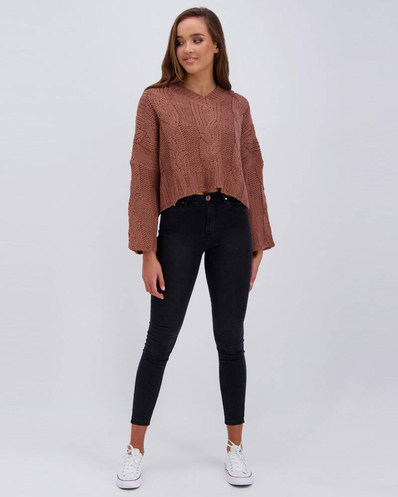 Ava And Ever Grace Hood Knit for Womens