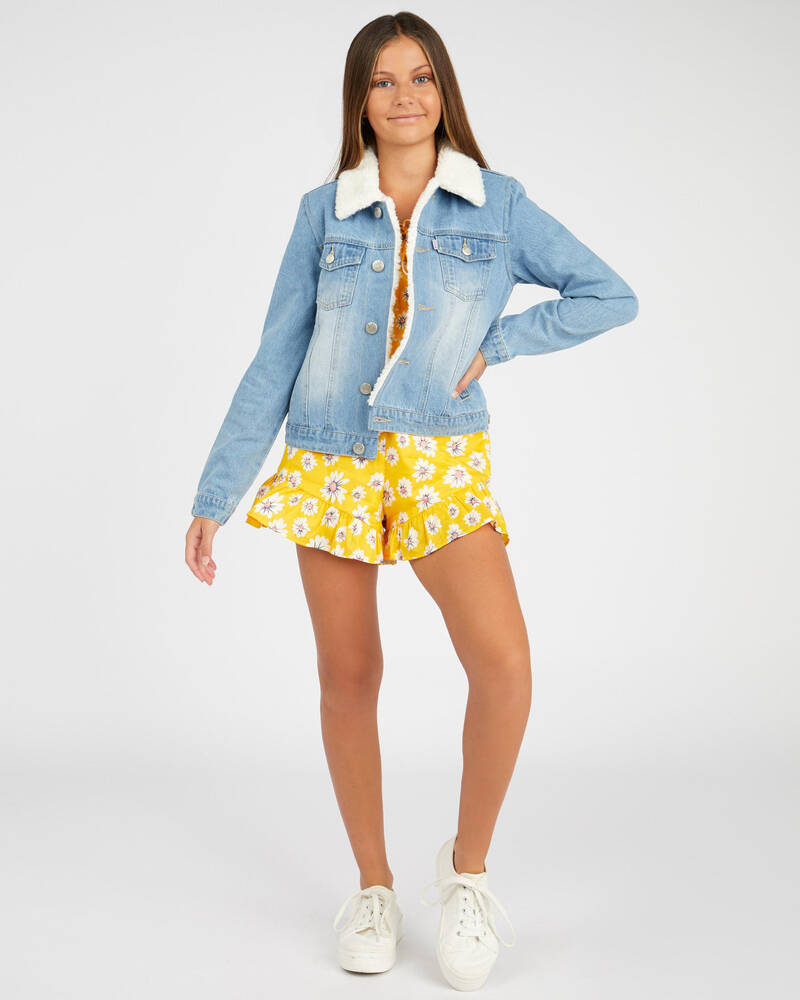 Used Girls' New Kid Denim Jacket for Womens