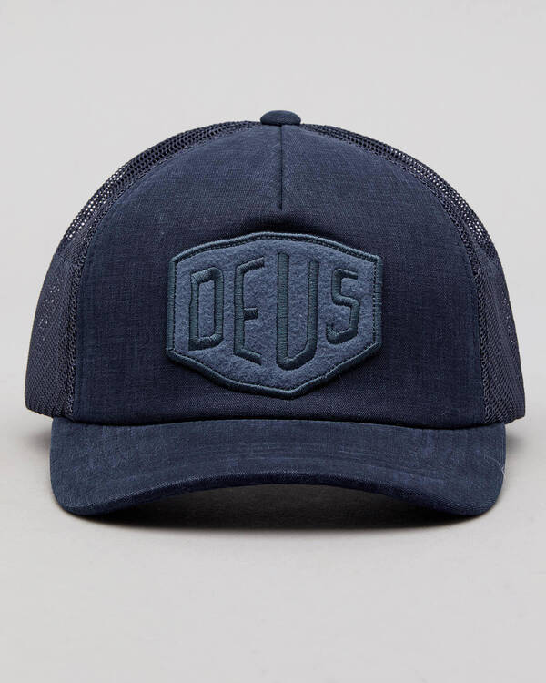 Deus Ex Machina Fleece Shield Trucker Cap for Mens