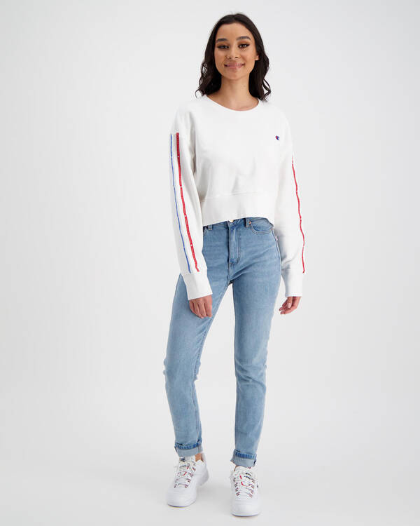 Champion ID Collection Tape Sweatshirt for Womens