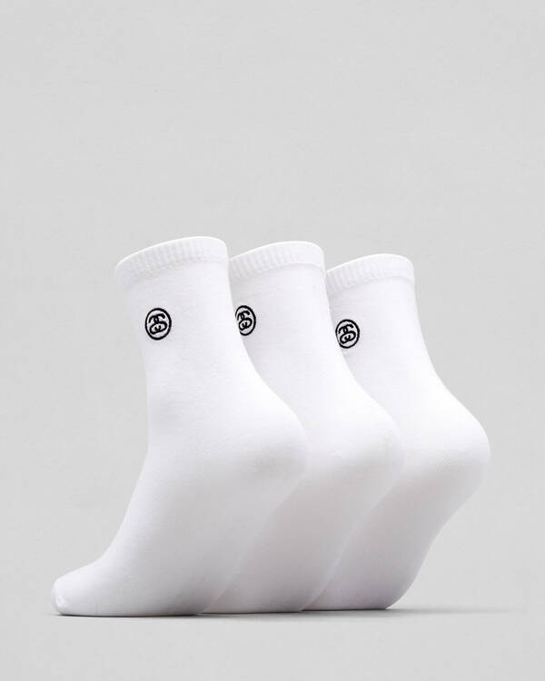 Stussy Womens Graffiti Crew Sock Pack for Womens