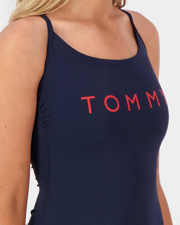 Tommy Hilfiger Core Solid Basic One Piece for Womens