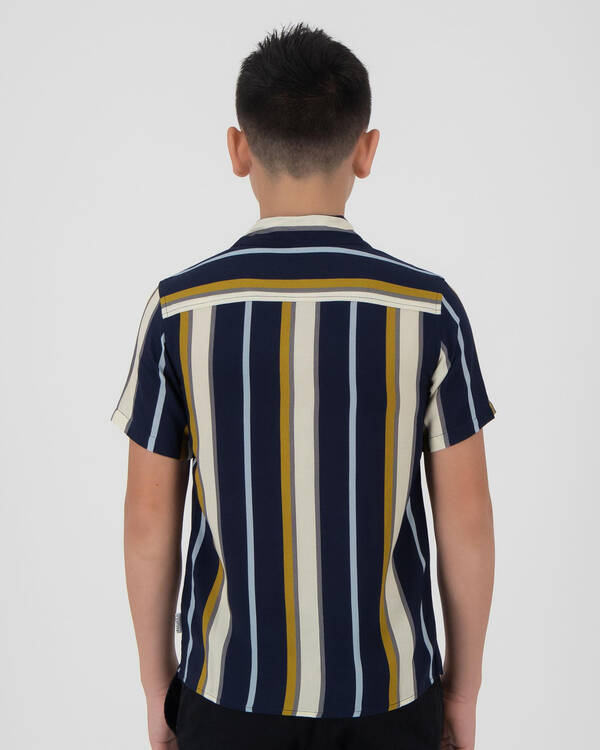 Lucid Boys Dime Short Sleeve Shirt for Mens