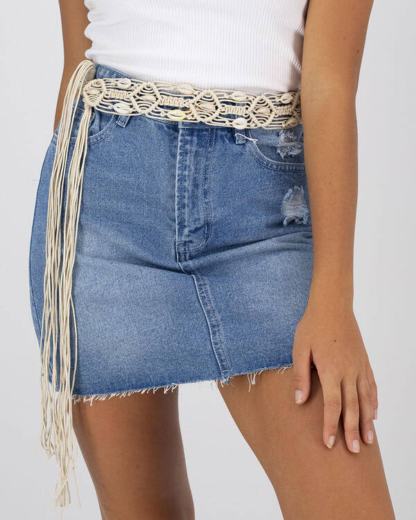 Mooloola Cowrie Dream Belt for Womens