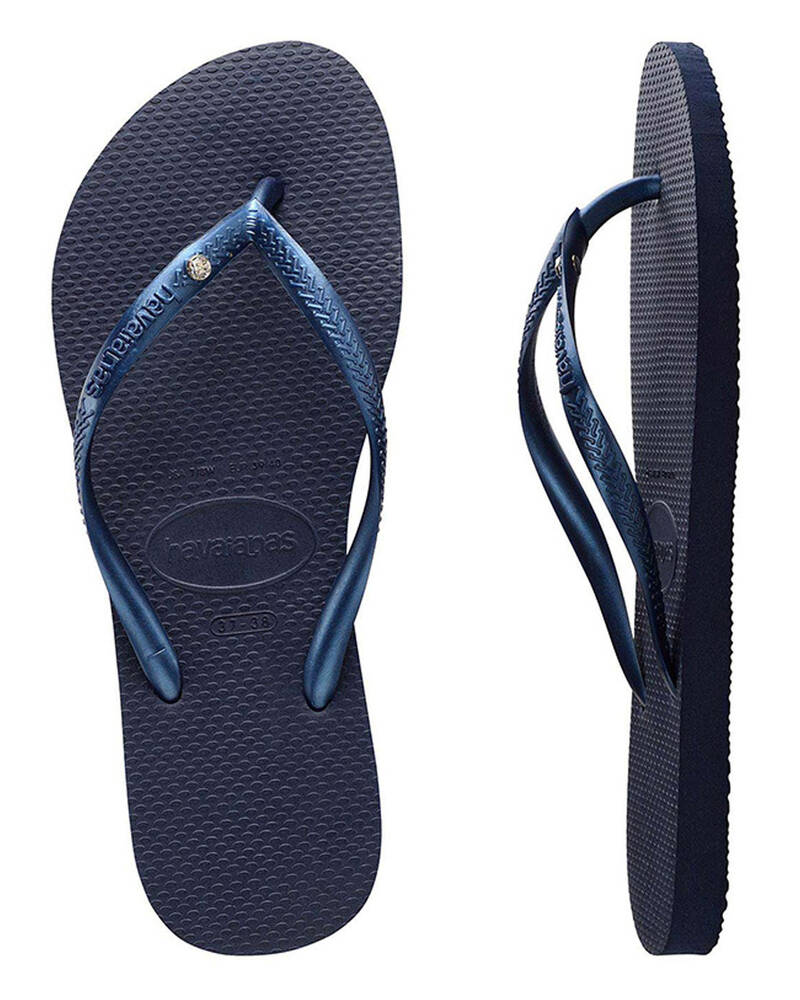 Havaianas Slim Crystal Thongs for Womens