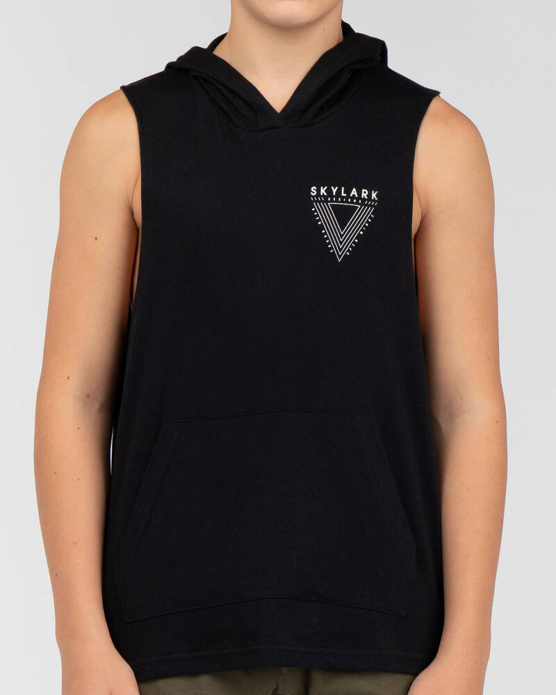 Skylark Boys' Bermuda Hooded Muscle Tank for Mens