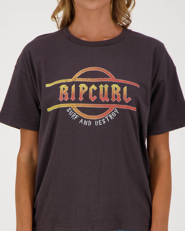 Rip Curl Surf And Destroy T-Shirt for Womens