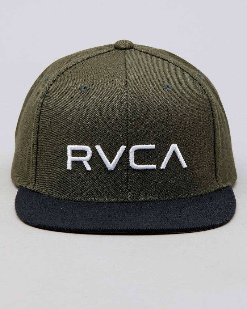 RVCA Twill Snapback Cap for Mens
