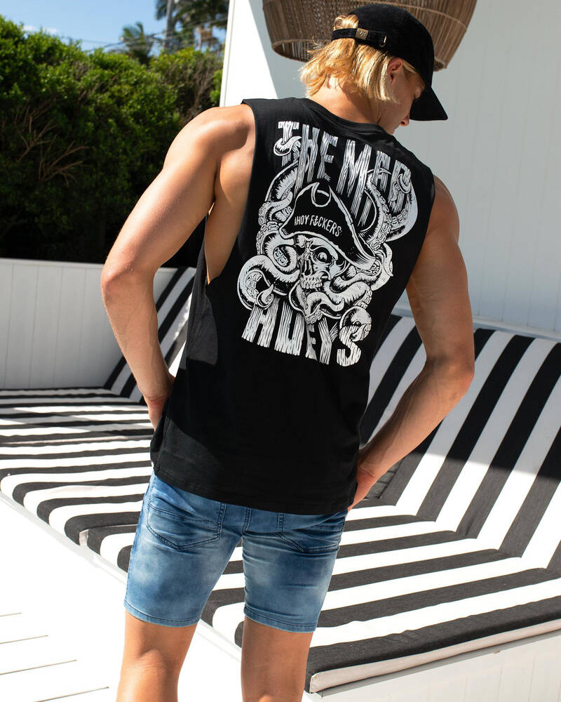 The Mad Hueys High Seas Muscle Tank for Mens