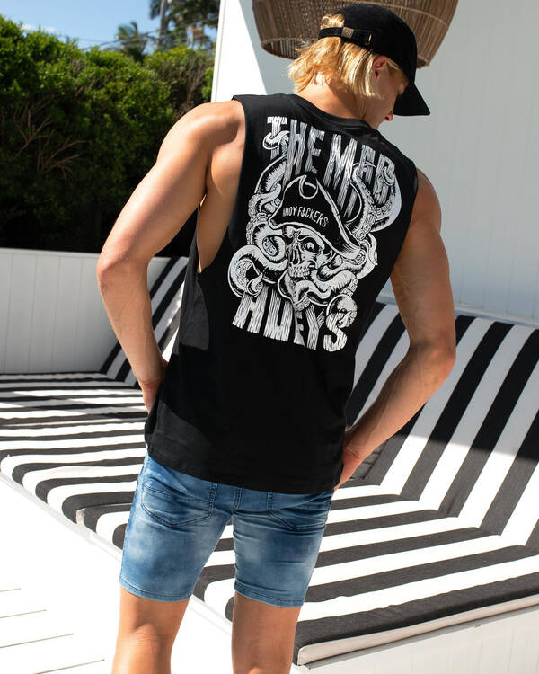 The Mad Hueys High Seas Muscle Tank for Mens