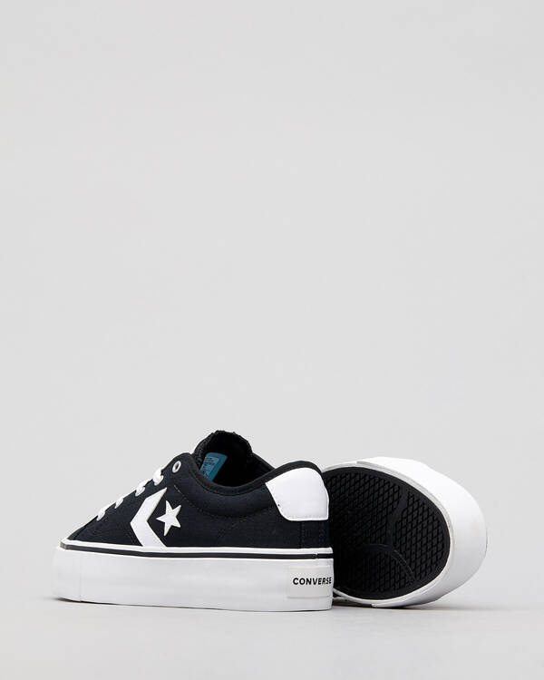 Converse Womens All Star Replay Platform Low-Pro Shoes for Womens