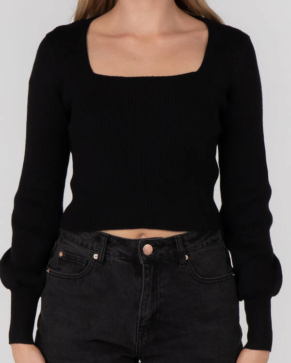 Paper Closet Side To Side Knit Top for Womens