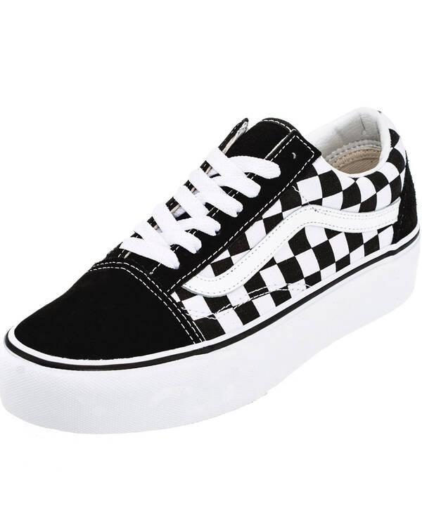 Vans Womens Old Skool Platform Shoes for Womens