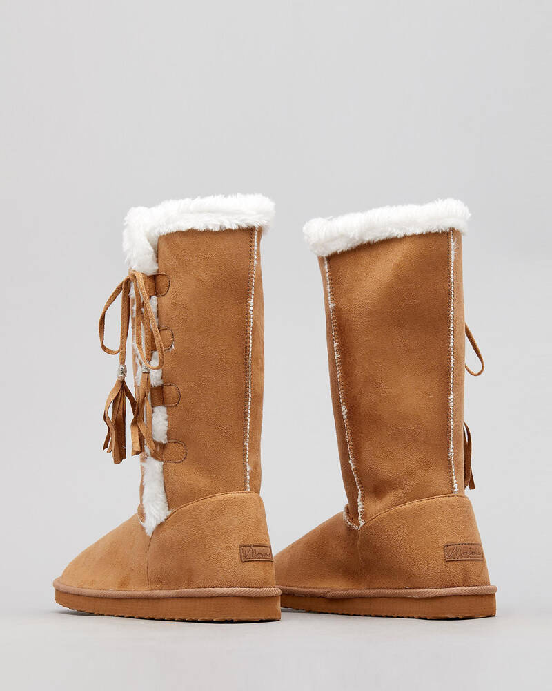 Mooloola Jamie Slipper Boots for Womens