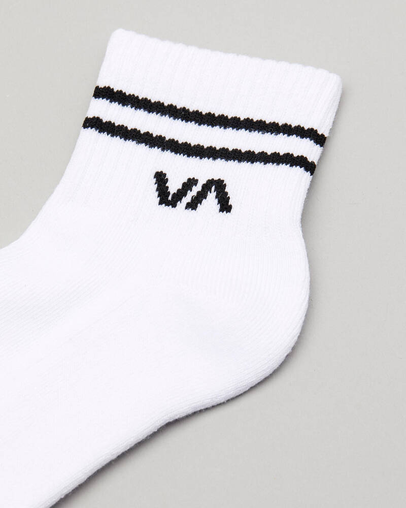 RVCA Womens VA Mini Crew Sock Pack for Womens