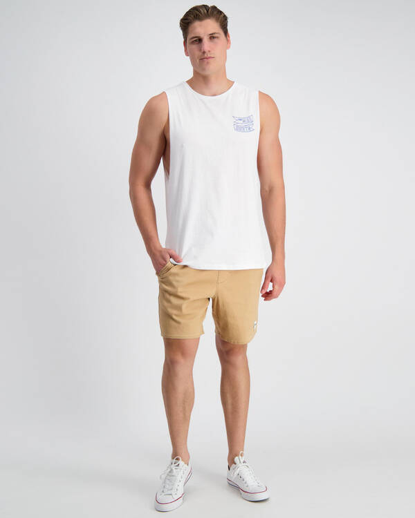 The Mad Hueys Eagle Anchor Muscle Tank for Mens