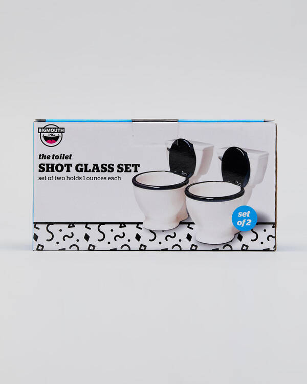 Get It Now The Toilet Shot Glass Set for Unisex
