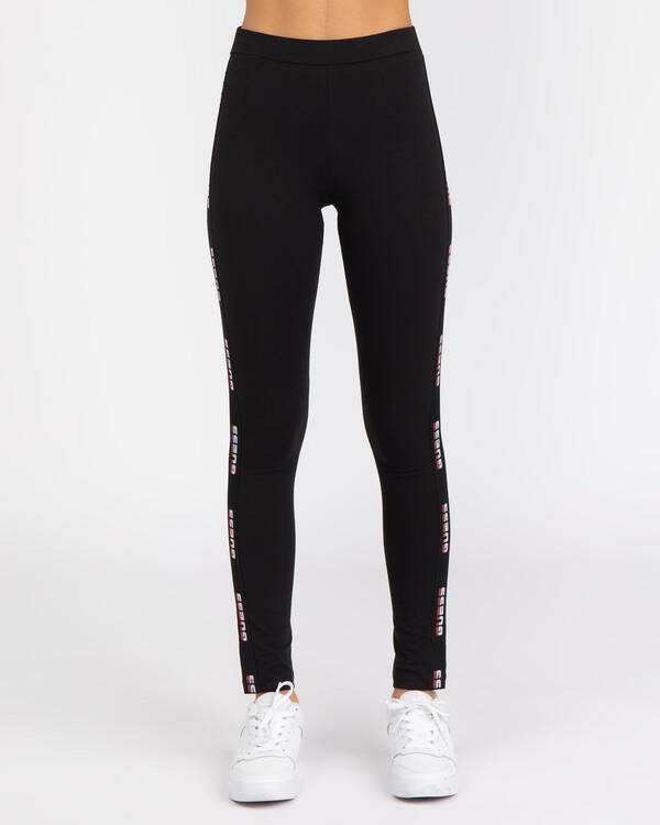 GUESS Jeans Tape Logo Leggings for Womens