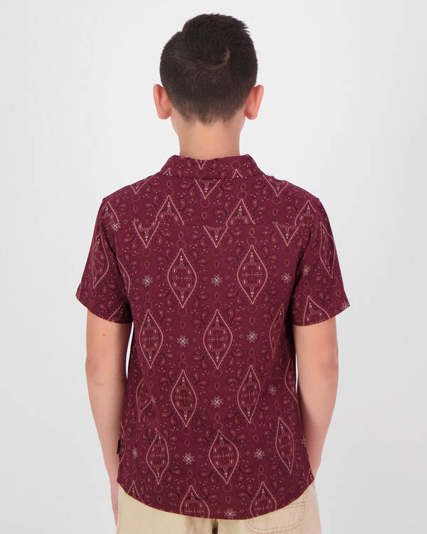 Lucid Boys Paisley Short Sleeve for Mens