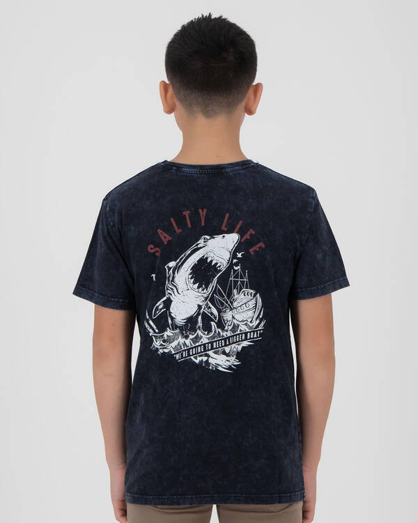Salty Life Boys Trawler T-Shirt for Mens